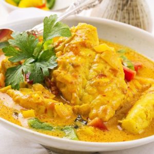 Fish Fillet in Curry Sauce