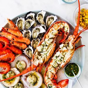 Heavens Café Seafood Platters
