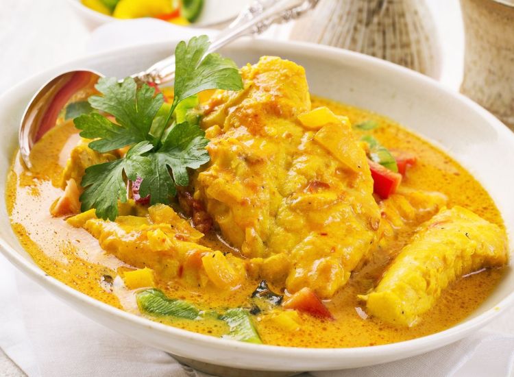 Fish Fillet in Curry Sauce