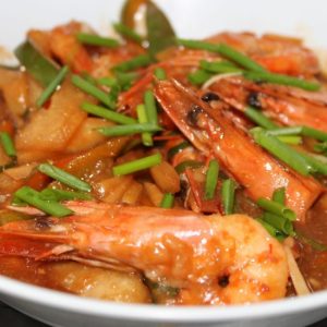 Sweet and Sour Prawn